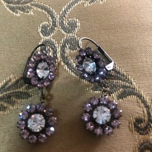 Flower Rhinestones Earring